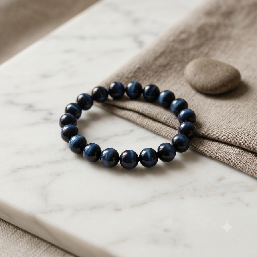 Blue Tiger's Eye Bracelet – Soulolith