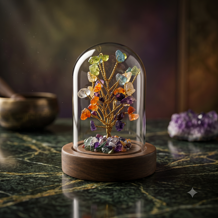 Multi-Gemstone Crystal Tree – Balance and Energy | Soulolith