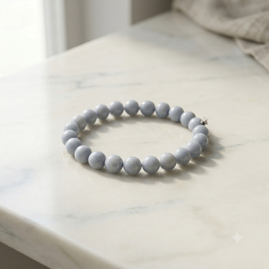 Angelite Bracelet – Soulolith
