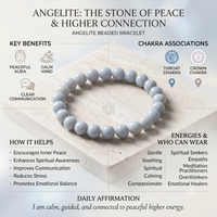 Angelite Bracelet – Soulolith