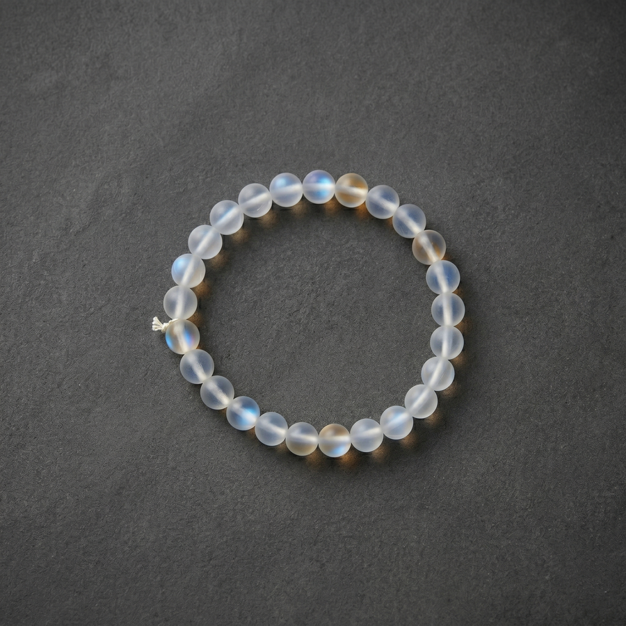 Natural Aura Quartz Crystal Bracelet – Positivity & Clarity | Soulolith