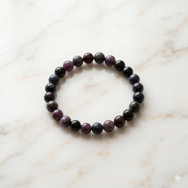 Natural Bloodstone Crystal Bracelet – Courage & Strength | Soulolith