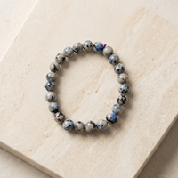 Natural Blue K2 Azurite Crystal Bracelet – Intuition & Clarity | Soulolith