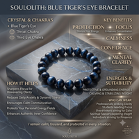Blue Tiger's Eye Bracelet – Soulolith