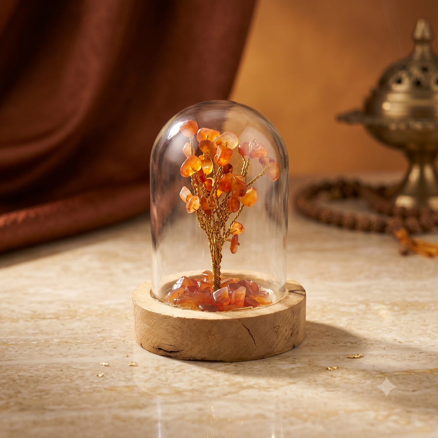 Carnelian Crystal Tree – Energy and Motivation | Soulolith