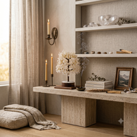 Clear Quartz Crystal Tree in mindful interior – clarity and spirituality | Soulolith