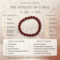 Coral Bracelet – Soulolith