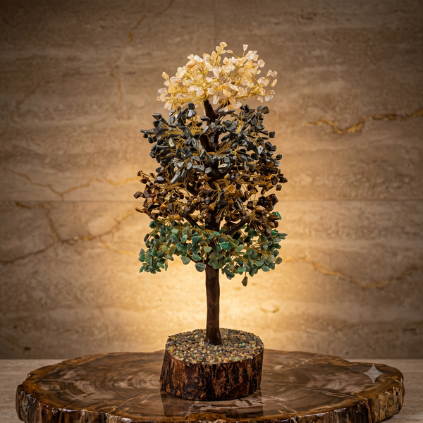 Four-Layer Money Magnet Crystal Tree – Abundance and Wealth | Soulolith