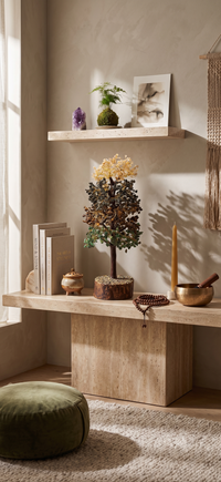 Four-Layer Money Magnet Crystal Tree detail view – Abundance | Soulolith