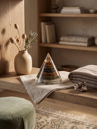 Money Magnet Conical Pyramid detail view – Soulolith