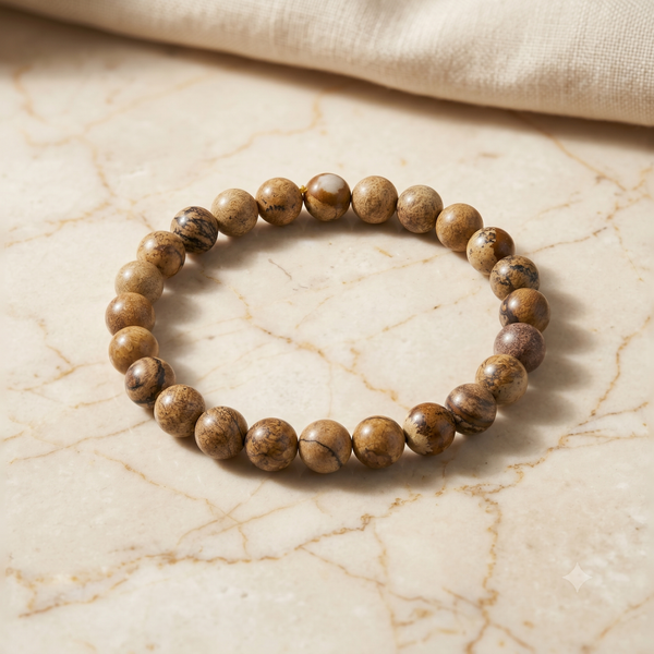 Morganite Jasper Bracelet – Soulolith