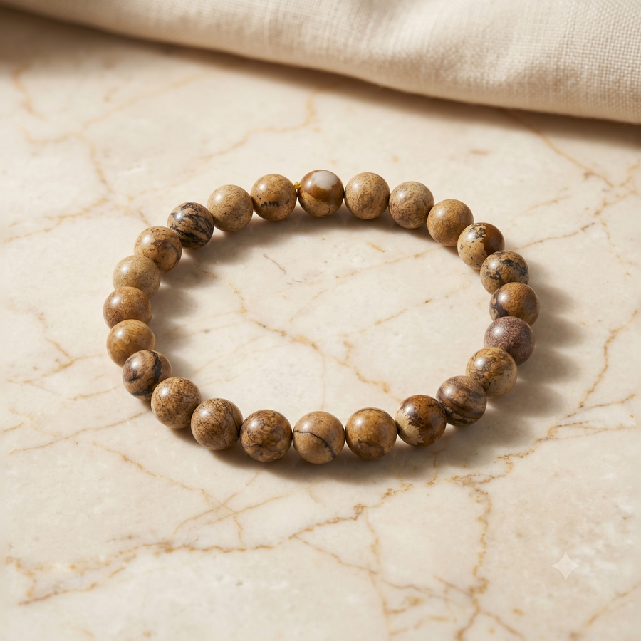Morganite Jasper Bracelet – Soulolith