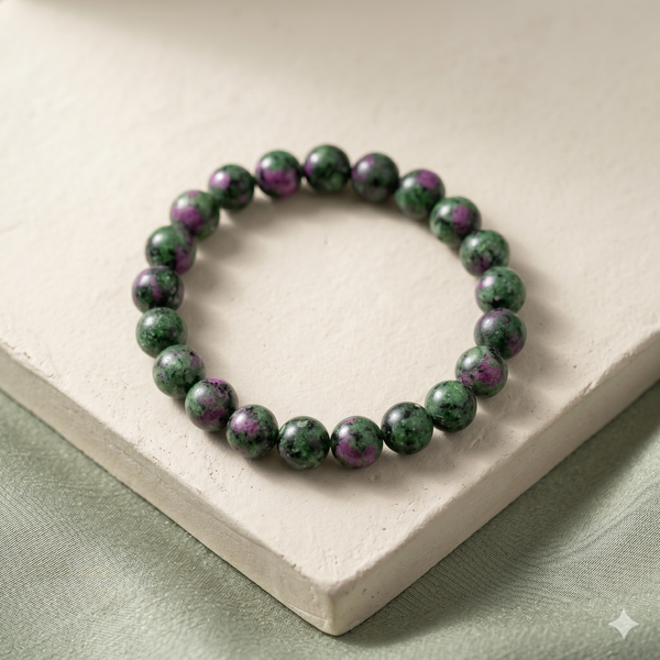 Ruby Zoisite Bracelet – Soulolith