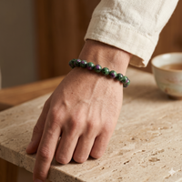 Ruby Zoisite Bracelet – Soulolith