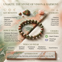 Unakite Bracelet – Soulolith