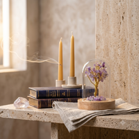 Amethyst Crystal Tree in a styled space – Crown Chakra | Soulolith